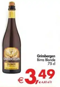 Deco Supermercati Grimbergen Birra Blonde offerta