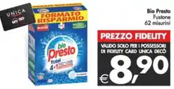 Deco Supermercati Bio Presto Fustone 62 misurini offerta