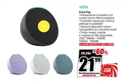 MediaWorld Echo Pop offerta