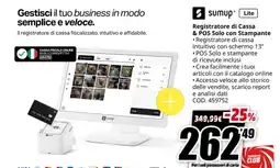 MediaWorld sumup Registratore di Cassa & POS Solo con Stampante offerta