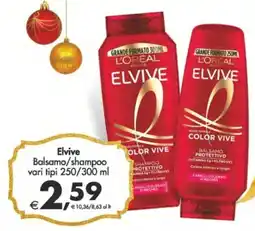Deco Supermercati Elvive Balsamo/shampoo offerta