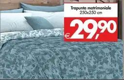 Deco Supermercati Trapunta matrimoniale 250x250 cm offerta