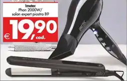 Deco Supermercati Imetec Phon 2000W/ salon expert piastra B9 offerta
