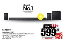 MediaWorld SAMSUNG Soundbar Q930F offerta