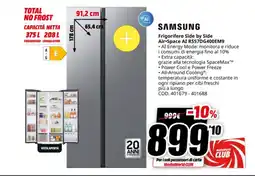 MediaWorld SAMSUNG Frigorifero Side by Side Air Space AI RS57DG400EM9 offerta
