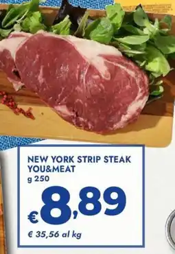 Bennet New york strip steak YOU&MEAT offerta