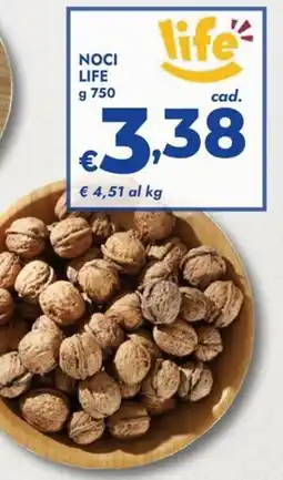 Bennet Noci LIFE offerta