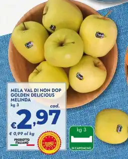 Bennet Mela val di non dop golden delicious MELINDA offerta