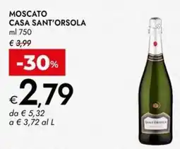 Bennet Moscato CASA SANT'ORSOLA offerta