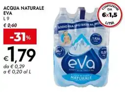 Bennet Acqua naturale EVA offerta
