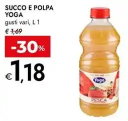 Bennet Succo e polpa YOGA offerta