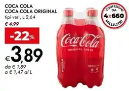 Bennet COCA COLA COCA-COLA original offerta