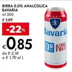 Bennet Birra 0.0% analcolica BAVARIA offerta