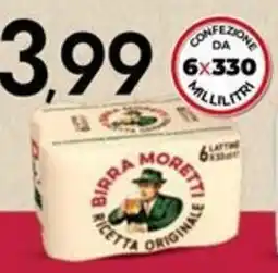Bennet Birra MORETTI offerta