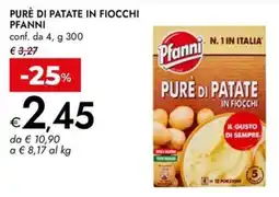Bennet Purè di patate in fiocchi PFANNI offerta