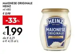 Bennet Maionese originale HEINZ offerta