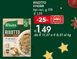 Bennet Risotto KNORR offerta