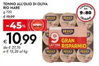 Tonno all'olio di oliva RIO MARE