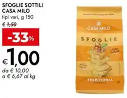 Bennet Sfoglie sottili CASA MILO offerta