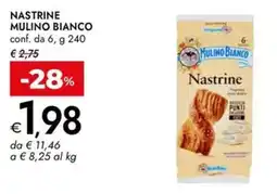 Bennet Nastrine MULINO BIANCO conf. da 6 offerta