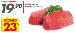 Italmark Scamone di bovino adulto offerta