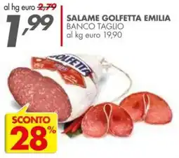 Italmark Salame golfetta emilia offerta