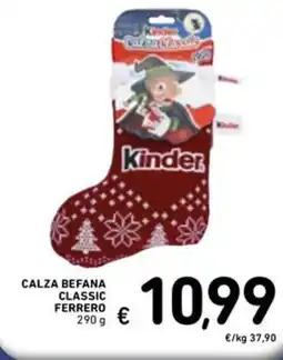 Spazio Conad Calza befana classic ferrero offerta