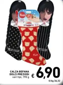 Spazio Conad Calza befana dolci preziosi offerta