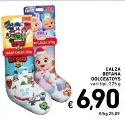 Spazio Conad Calza befana dolce&toys offerta