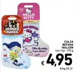 Spazio Conad Calza befana walcor offerta