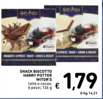 Snack biscotto harry potter WITOR'S