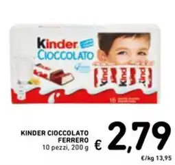 Spazio Conad Kinder cioccolato FERRERO offerta