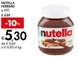 Bennet NUTELLA Ferrero offerta