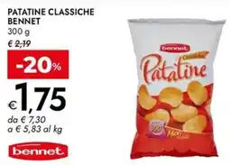 Bennet Patatine classiche BENNET offerta