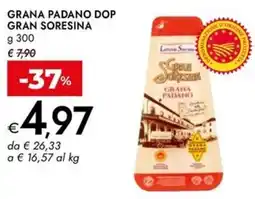 Bennet Grana padano dop GRAN SORESINA offerta