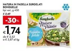 Bennet Natura in padella surgelati BONDUELLE offerta