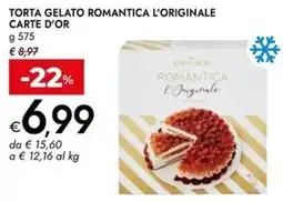 Bennet Torta gelato romantica l'originale CARTE D'OR offerta