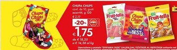 Bennet CHUPA CHUPS conf. da 10, gusti assortiti offerta