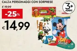 Bennet Calza personaggi con sorprese offerta