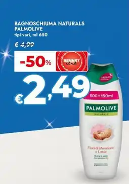 Bennet Bagnoschiuma naturals PALMOLIVE offerta