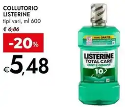 Bennet Collutorio LISTERINE offerta
