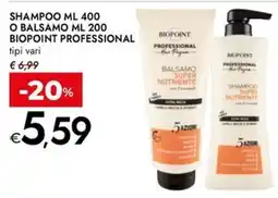 Bennet Shampoo o balsamo biopoint professional offerta