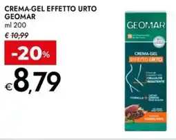 Bennet Crema-gel effetto urto GEOMAR offerta