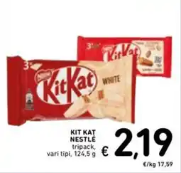 Spazio Conad Kit kat NESTLÉ offerta