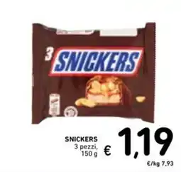 Spazio Conad Snickers offerta