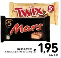 Spazio Conad Mars o twix offerta