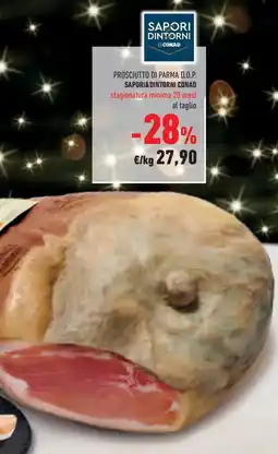Conad Superstore Prosciutto di parma d.o.p. SAPORI&DINTORNI CONAD offerta