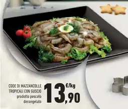 Conad Superstore Code di mazzancolle tropicali con guscio offerta