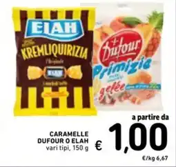 Spazio Conad Caramelle DUFOUR O ELAH offerta