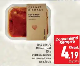 Conad Superstore Sugo di polpo all'amalfitana offerta